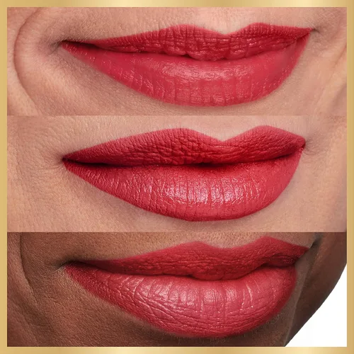 Miniatura 4 de L’Oréal Paris Age Perfect Lápiz labial hidratante luminoso, Rojo Sublime, 0.13 onzas (3.7 gramos)