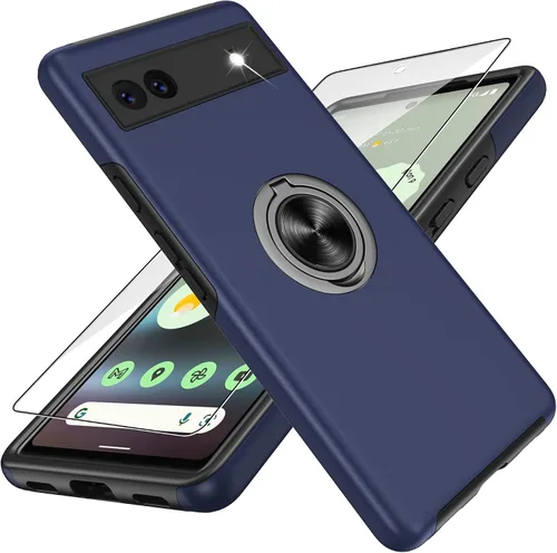 Miniatura 10 de Gritup Funda para Pixel 6A, funda para Google Pixel 6A con protector de pantalla HD, a prueba de golpes, funda para teléfono Google Pixel 6A