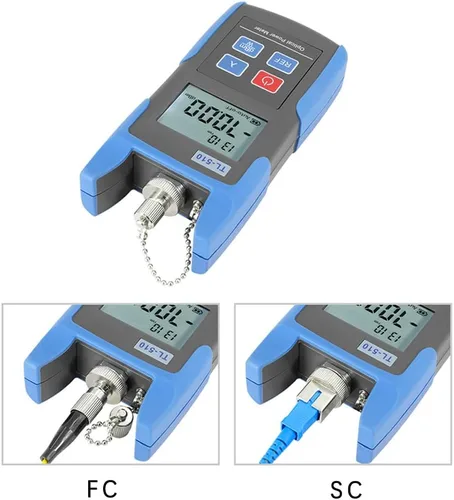Miniatura 2 de Mini medidor de potencia óptica TL-510 con conector FC SC -70 ~+10dBm/-50 ~+26dBm TL-510A/TL-510C Probador de cable de fibra óptica (TL-510A)
