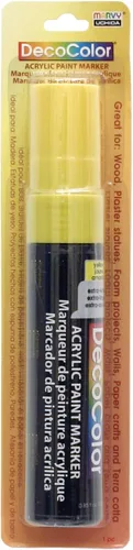 Uchida of America - Marcador acrílico Decocolor (0.591 in), color amarillo