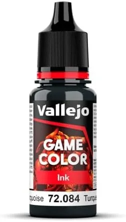 Miniatura 9 de Vallejo Pintura azul de tinta de color de juego, 0.6 fl oz