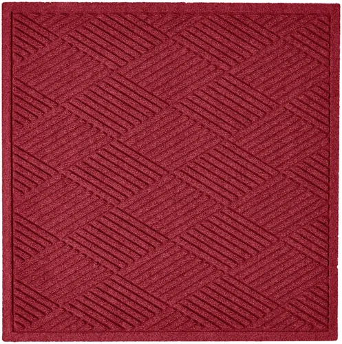 Miniatura 9 de Hudson Exchange (35 x 35 pulgadas, carbón) Waterhog Diamond Fashion Tapete cuadrado para piso Carbón vegetal