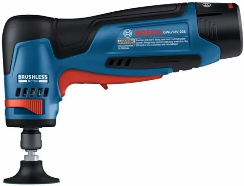 Miniatura 4 de Bosch GWG12V-20SB23 12V Max Kit de Amoladora de Troquel de Ángulo Recto Sin Escobillas de 1/4 Pulgada con (2) Baterías de 3 Ah