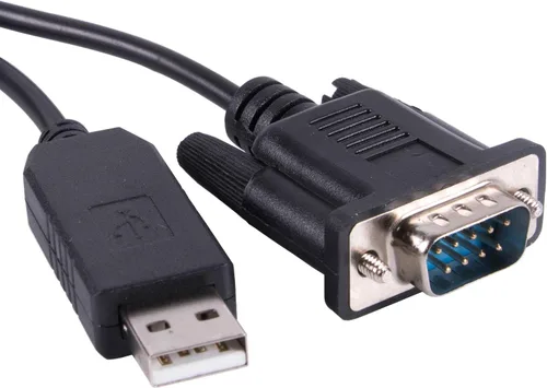 USB a DB9 D-Sub Macho Com Port FT232RL RS232 Serial Convertidor Adaptador de Comunicación Cable de Actualización (Estándar DB9 Pinout: 2-RXD ...)