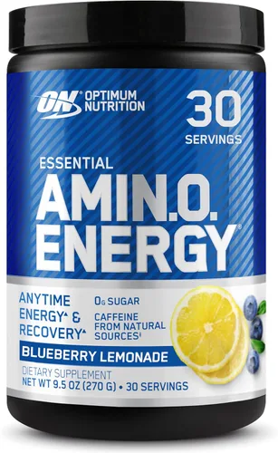 Miniatura 11 de Optimum Nutrition Amino Energy - Polvo energético para antes del entrenamiento con té verde, BCAA, aminoácidos, extracto de café verde, sabor