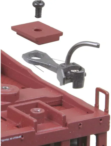 Miniatura 4 de Ho Bigote Coupler, 25/64" underset (2PR)