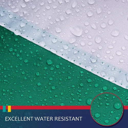 Miniatura 4 de Bandera de México de 3 x 5 pies para exteriores, nailon resistente, rayas cosidas, a prueba de decoloración, de larga duración, bandera nacional
