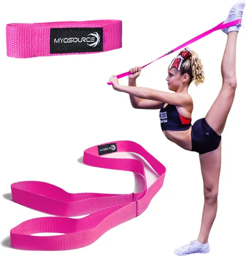 Miniatura 17 de Myosource Kinetic Bands Correa de Flexibilidad y Acrobacias para Porristas - Mejora el Estiramiento y las Acrobacias para Danza de Porristas
