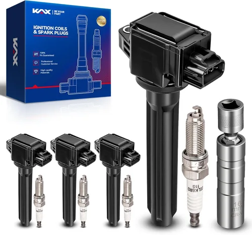 Miniatura 38 de Bobina de encendido KAX UF303 Paquete de 6 unidades Compatible con Trailblazer, Envoy XL, H3, Trailblazer EXT, Rainier, i-370, i-350, i-290, i-280