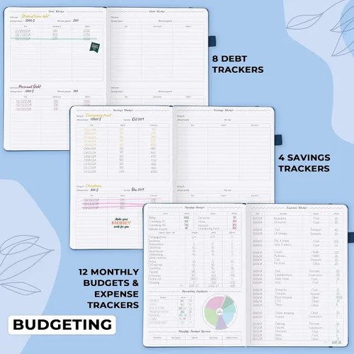 Miniatura 5 de GoGirl Planner PRO Schedule - Agenda sin fecha con ranuras horarias, organizador mensual, semanal y diario, libro de citas para gestión del tiempo