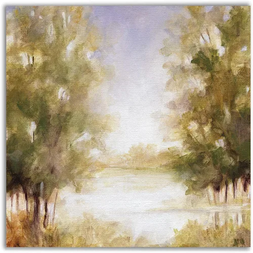 Miniatura 42 de WEXFORD HOME Cuadro Premium en Lienzo con Envoltura de Galería Floral Multicolor para Pared, Arte Abstracto Floral Romántico Moderno, Impresión