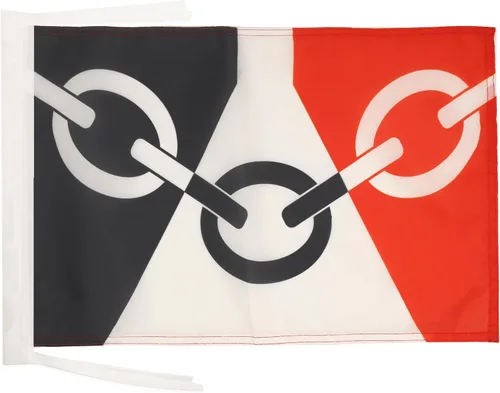 Miniatura 697 de Bandera de México AZ FLAG, 45.7 x 30.5 cm, con cordones - Pequeñas banderas mexicanas de 30 x 45 cm - Bandera de 45.7 x 30.5 cm