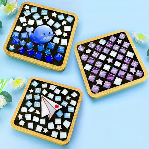 Miniatura 5 de Lechada de Mosaico de Cristal, Herramientas de Azulejos de Mosaico, Accesorios de Azulejos de Mosaico – Esencial para el Enlucido Artesanal