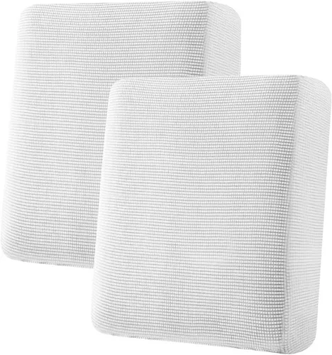 Miniatura 20 de ADPON Fundas de sofá modular, funda de cojín para sofá o sillón en forma de L, funda separada para sofá seccional izquierdo o derecho (1 diván, gris)
