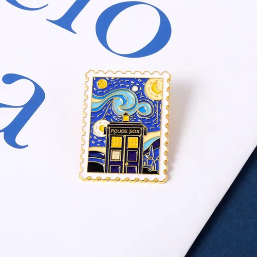 Miniatura 7 de Lindos alfileres para mochila, broche esmaltado de aleación, broche de gato, divertido broche de gato, pin de insignia de vaquero para bolsas