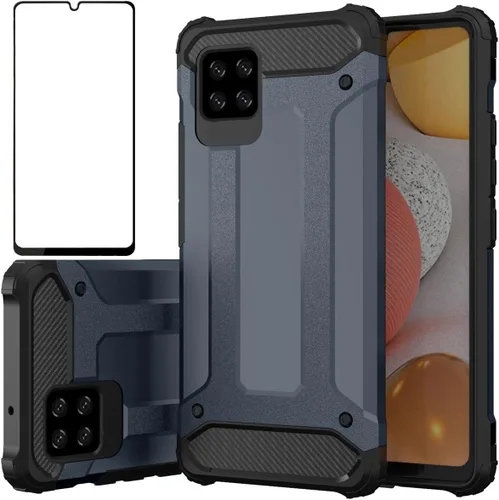 Asuwish Funda para Samsung Galaxy Note 10 Lite con protector de pantalla de vidrio templado y accesorios para celular de doble capa, delgada, de