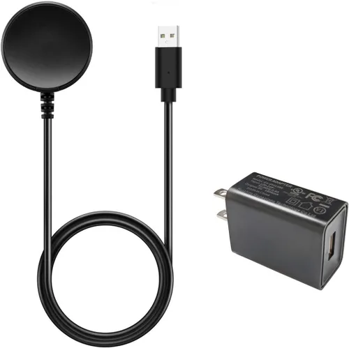 Miniatura 2 de Cargador compatible con Samsung Galaxy Watch 7/6/6 Classic/5/5 Pro/4/4 Classic/3/Active Ultra/FE - Bloque de carga con adaptador de corriente, cable