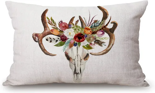 Miniatura 22 de Solekla Funda de almohada lumbar de flamenco rosa de 12 x 20 pulgadas, decorativa, para dormitorio, sala de estar, piñas y hojas exóticas, funda