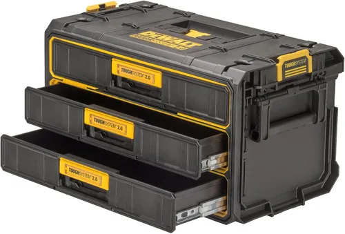 Miniatura 8 de DEWALT TOUGHSYSTEM 2.0 Organizador de herramientas y unidad de almacenamiento de 3 cajones (DWST08330)