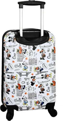 Miniatura 5 de Bioworld Disney Mickey Mouse - Juego surtido de equipaje de 3 piezas, color blanco, Blanco