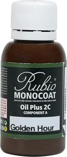 Miniatura 152 de Rubio Monocoat Muestra de Acabado de Aceite para Madera - Puro Aceite Plus Parte A Aceite de Linaza de Secado Rápido y Ecológico para Uso Pure