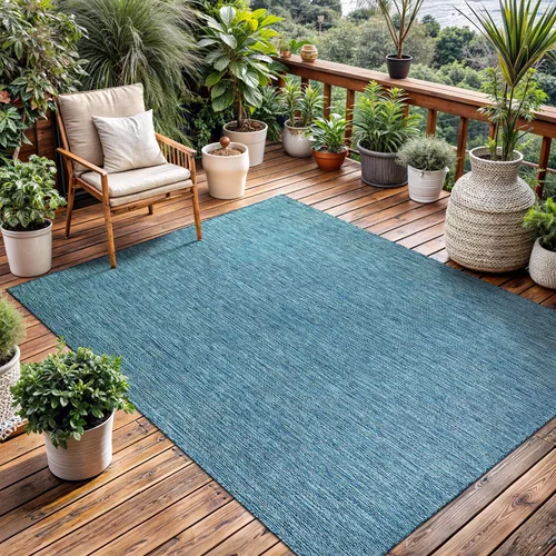 Miniatura 38 de Alfombra Lavable para Interiores y Exteriores 8x10 Resistente a la Intemperie Alfombras de Área Modernas de Yute Sólido para Porche Terraza Balcón