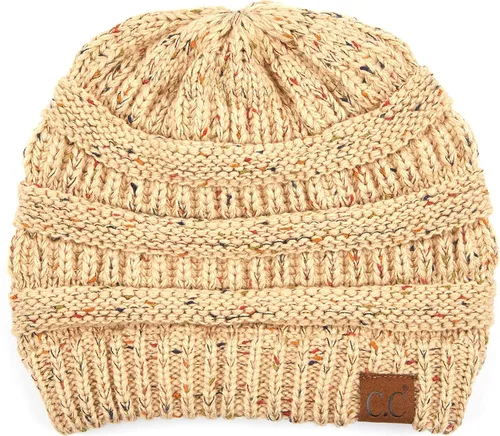 Miniatura 388 de C.C Trendy Warm Chunky Soft Stretch Cable Knit Beanie