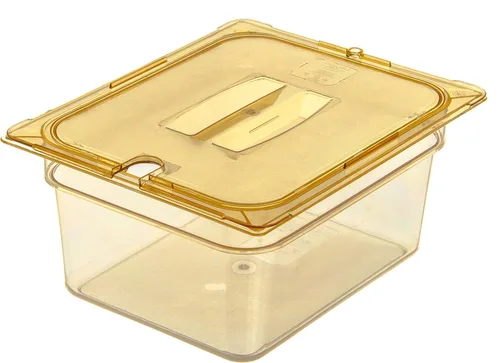Miniatura 7 de Carlisle FoodService Products Sartén de alimentos de alta temperatura, contenedor de almacenamiento de alimentos de tamaño medio para servir