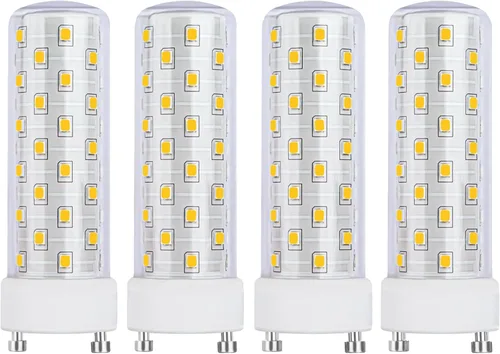 Miniatura 12 de GU24 Bombilla LED blanca neutra 4000K-4500K de alto brillo para ventilador de techo de baño, 13 W, 18 W, 23 W, T2, reemplazo de luz CFL en espiral