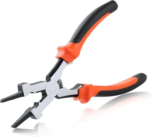 Miniatura 11 de SPEEDWOX Alicates de soldadura MIG profesionales de 8 pulgadas, alicates de soldadura MIG, herramienta multifuncional, acero de alto carbono forjado