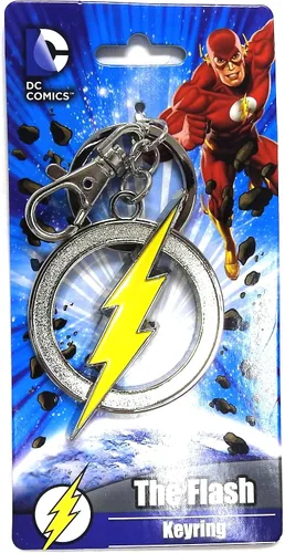 Miniatura 2 de Entertainment Earth DC Comics The Flash Logo Color Pewter Llavero