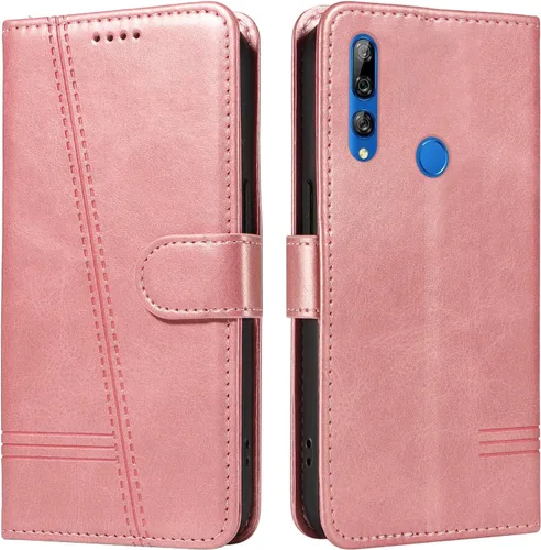 Miniatura 152 de Funda con tapa para Huawei Nova Lite 3, protección de 360 grados, a prueba de golpes, de piel sintética, con función atril y 3 ranuras