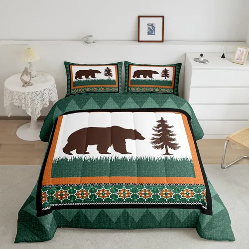 Miniatura 11 de jejeloiu Juego de ropa de cama Queen y King, juego de edredón de panal para niños, niñas, adolescentes, decoración de habitación, edredón Multi 07