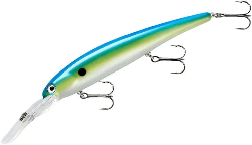 Miniatura 24 de Bandit Lures 4 3/4-Inch Slender Minnow Jerkbait Trolls Up to 27 Feet Deep, Universal Color Patterns, 1 Piece