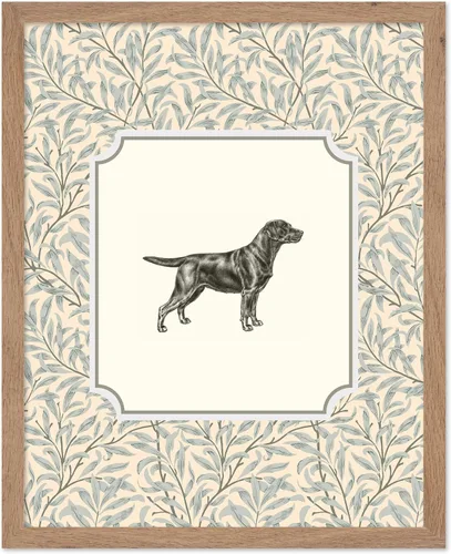 Miniatura 49 de Poster Master Póster Vintage de Cocker Spaniel Inglés - Impronta Retro de Perro - Arte Floral - Arte de Cachorros - Arte para Amantes de Animales