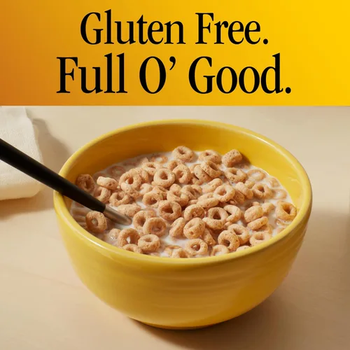 Miniatura 5 de Cereales para desayuno con avena Cheerios Honey Nut, sin gluten, 18.8 onzas