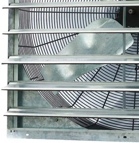 Miniatura 4 de iLIVING Ventilador de obturación de velocidad variable montado en la pared, Aluminio, Plateado, 36