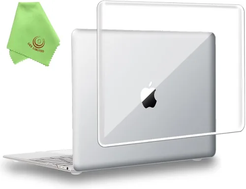 Miniatura 54 de Carcasa para MacBook Air de 13 pulgadas, UESWILL, carcasa rígida mate de tacto suave para MacBook Air de 13 pulgadas (Modelo A1466 / A1369) de Negro