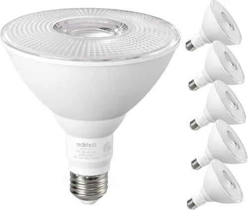 Miniatura 11 de EDISHINE PAR38 Bombillas LED de inundación para exteriores, paquete de 2 unidades, equivalente a 120 W, regulable, impermeable, bombilla LED