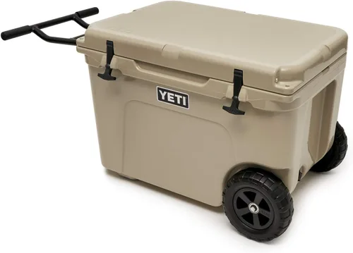Miniatura 2 de YETI Tundra Haul - Enfriador portátil con ruedas Canela