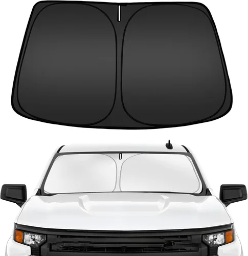 Miniatura 103 de ARISMOTOR - Parasol plegable para parabrisas para Honda Civic 11.ª generación 2022-2025 2026, protector de visera de sol personalizado para ventana