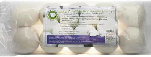 Wooland Wholesale Bulk Laundry XL Premium - Pelotas secadoras de lana 100% de lana orgánica de Nueva Zelanda Suavizante de tela natural para pieles