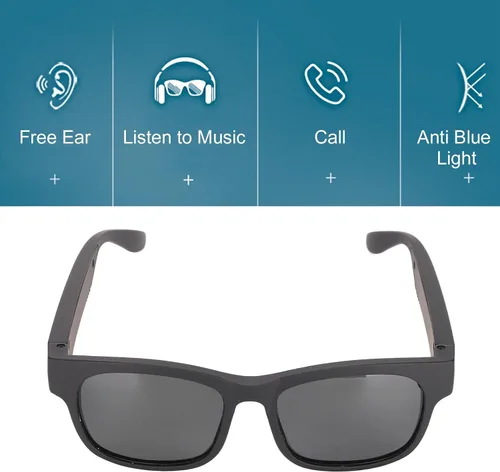 Miniatura 3 de Estéreo Cancelación de Ruido Gafas de sol inteligentes con auriculares para Ciclismo Correr Conducción Pesca