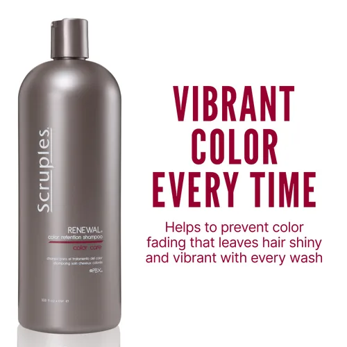 Miniatura 2 de Scruples Color Renewal - Champú suave – Mantiene la salud del cabello sin despojar el color – Fórmulas establecidas y confiables para el brillo