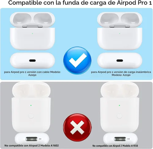 Miniatura 5 de Auricular original OEM A2083 para Airpods Pro de Apple de 1ª generación del lado derecho, reemplazo para iPod Pro de 1ª generación, compatible