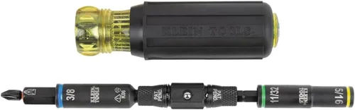 Miniatura 7 de Klein Tools 32528HD KNECT Destornillador de Impacto 10 en 1, Destornillador Multi-Puntas/Destornillador de Tuercas con Dados Basculantes de Pozo