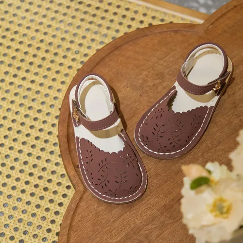 Miniatura 89 de THEE BRON Sandalias cómodas para niñas, zapatos para niños, sandalias rellenas