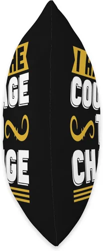 Miniatura 2 de Mental Health Designs for Coffee Drinker I Have The Courage to Change Anxiety Awareness Mental Health Throw Pillow, 18x18, Multicolor