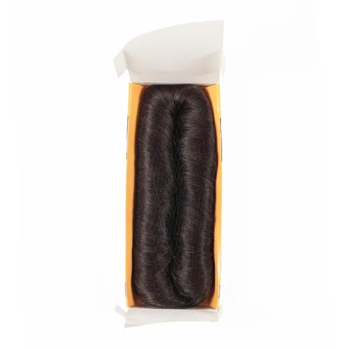 Miniatura 2 de 28 piezas de cabello humano corto con cierre superior, extensiones de cabello virgen brasileño lacio para mujeres negras (#4)