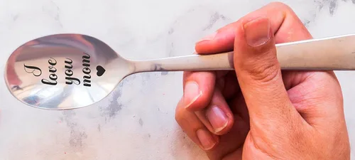 Miniatura 7 de I Love You Mom - Cuchara grabada para mamá, regalo para Navidad, cumpleaños, Acción de Gracias, cucharas, idea de regalo para mujeres, regalo